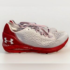 Under Armour Team HOVR Sonic 3 Bluetooth NCAA WISCONSIN BADGERS Size 6.5 UBC01
